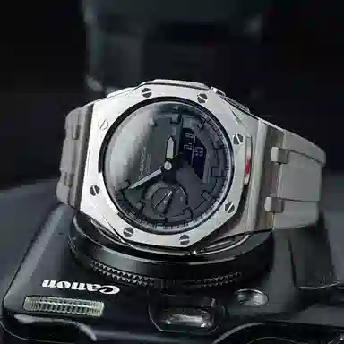 Casio GA-2100 Offshore Silver Series