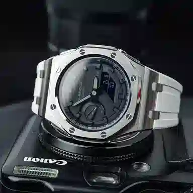 Casio GA-2100 Offshore Silver Series