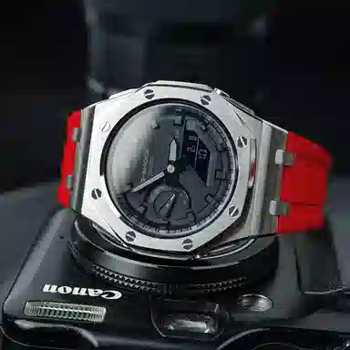 Casio GA-2100 Offshore Silver Series