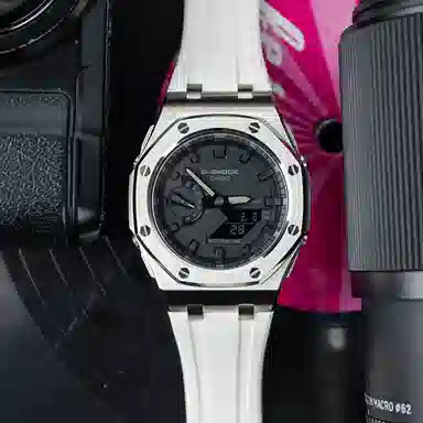 Casio GA-2100 Offshore Silver Series