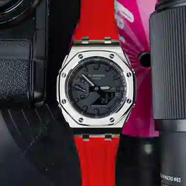 Casio GA-2100 Offshore Silver Series