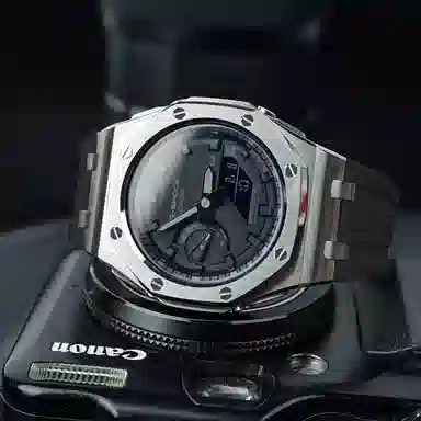 Casio GA-2100 Offshore Silver Series