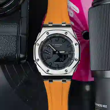 Casio GA-2100 Offshore Silver Series