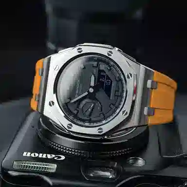 Casio GA-2100 Offshore Silver Series