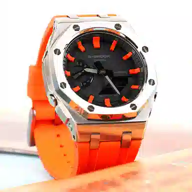 Casio GA-2100 Offshore Silver Series