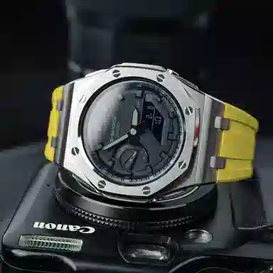 Casio GA-2100 Offshore Silver Series