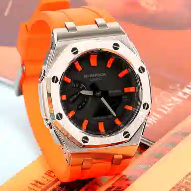 Casio GA-2100 Offshore Silver Series