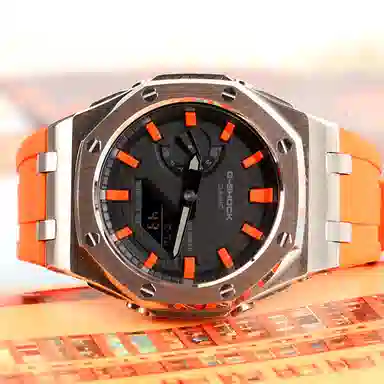 Casio GA-2100 Offshore Silver Series