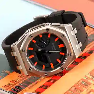 Casio GA-2100 Offshore Silver Series