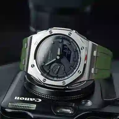 Casio GA-2100 Offshore Silver Series