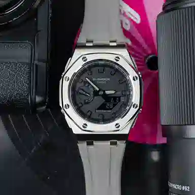 Casio GA-2100 Offshore Silver Series