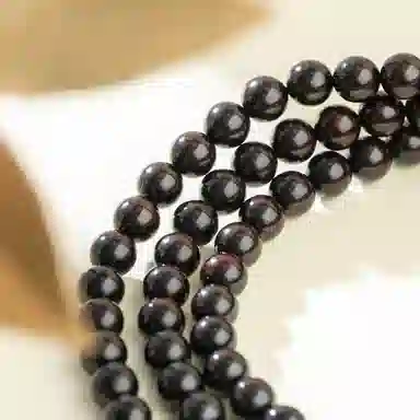 仙源 老型珠 碎银子招财 紫檀 木作手串 男女同款情侣款