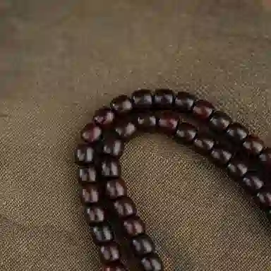 仙源 老型珠 碎银子招财 紫檀 木作手串 男女同款情侣款