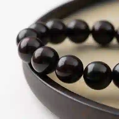 仙源 老型珠 碎银子招财 紫檀 木作手串 男女同款情侣款