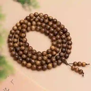 仙源 诸事顺利多圈招财转运叠戴文玩盘玩佛 生日纪念日好运送 礼转运礼盒珠串#好运 贡木 木作手串 男女同款情侣款