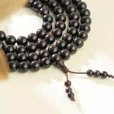 仙源 老型珠 碎银子招财 紫檀 木作手串 男女同款情侣款