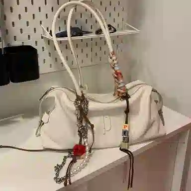 PECO Heart Sugar Dog Paw Bag Charm