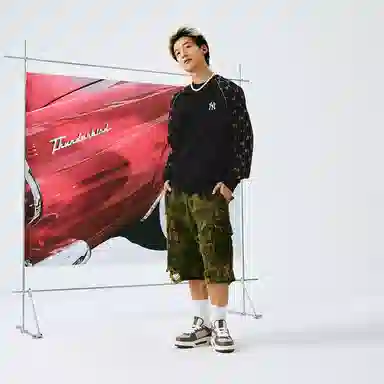 MLB Monogram 24FW Black Sweatshirt