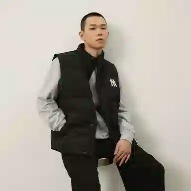 MLB Yankees Windproof Vest Black