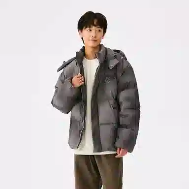 MLB Yankees Hooded Puffer Jacket