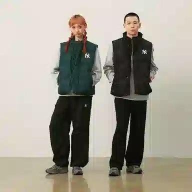 MLB Yankees Windproof Vest Black