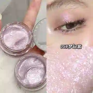 莎琪诺 银河碎钻啫喱眼影 细闪