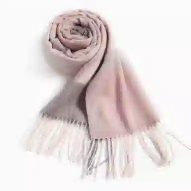 上海故事 通用款粗纺格子羊绒多种颜色 绒线围巾 女款