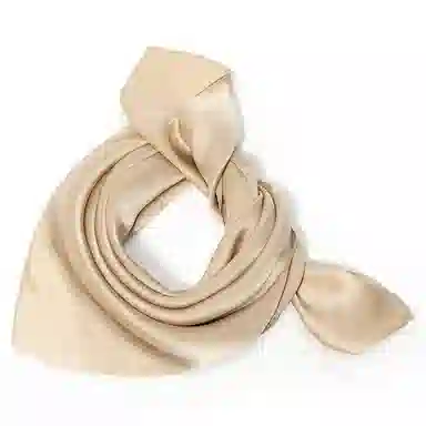 上海故事 真丝缎面素色 桑蚕丝 丝巾 女款