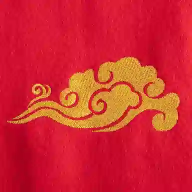 上海故事 送福喜庆红加厚保暖外搭送礼 绵羊毛 绒线围巾 男女同款情侣款