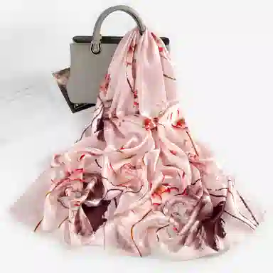 上海故事 真丝方巾 春望 桑蚕丝 丝巾 女款 礼盒装