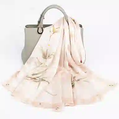 上海故事 真丝方巾 春望 桑蚕丝 丝巾 女款 礼盒装