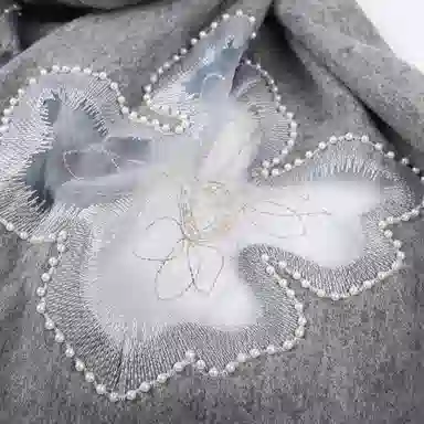 上海故事   手感软糯纯羊毛披肩  绵羊毛围巾围脖   女款