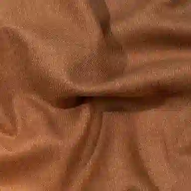 上海故事 手绘渐变空调 聚酯纤维 绒线围巾 女款 深棕米咖