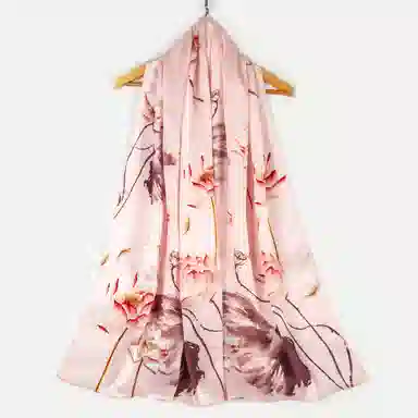 上海故事 真丝方巾 春望 桑蚕丝 丝巾 女款 礼盒装