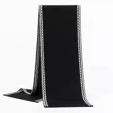 上海故事 青春洋气加厚暖暖高档送礼针织保暖披肩软糯长围脖 绵羊毛 绒线围巾 男女同款情侣款