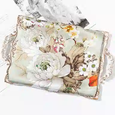 上海故事 真丝方巾 春望 桑蚕丝 丝巾 女款 礼盒装