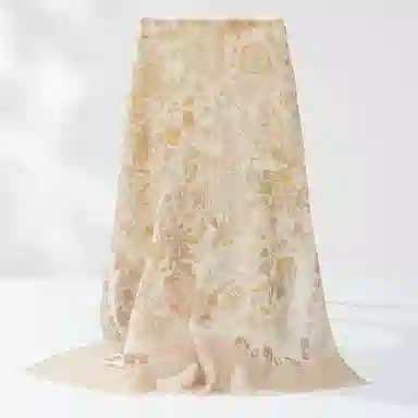 上海故事  百搭 冬季高端羊绒围巾 保暖舒适 围脖  女款 礼盒装