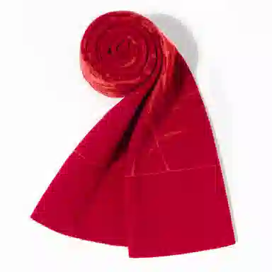 上海故事 青春洋气加厚暖暖高档送礼针织保暖披肩软糯长围脖 绵羊毛 绒线围巾 男女同款情侣款