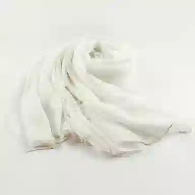 上海故事 四季文艺高级感素色沙漠旅游长款亲肤空调房红披风 聚酯纤维 绒线围巾 女款