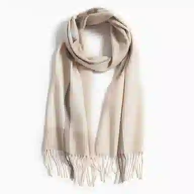 上海故事 通用款粗纺格子羊绒多种颜色 绒线围巾 女款