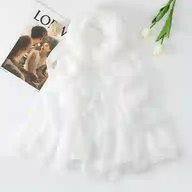 上海故事 纯色加大真丝雪纺素色长巾海滩沙漠旅游推荐 桑蚕丝 丝巾 女款