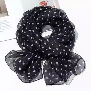 上海故事 春花秋月喷绘真丝长巾 桑蚕丝 丝巾 女款