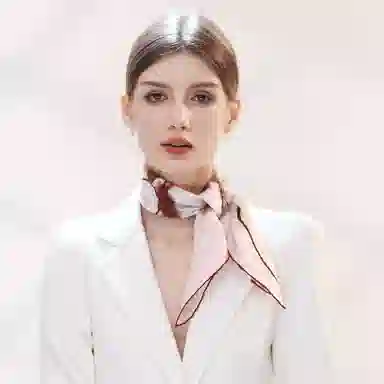 上海故事 青春 真丝中 （双面）芳茶雅韵 桑蚕丝 上架 女款 #礼盒装