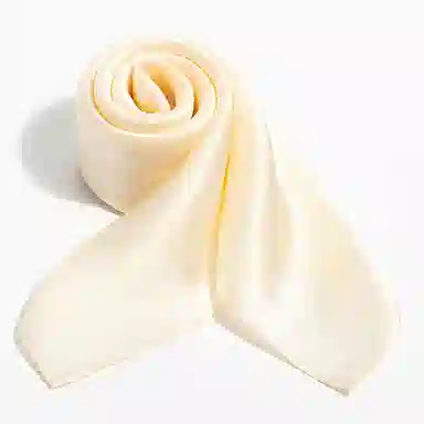 上海故事 真丝缎面素色 桑蚕丝 丝巾 女款