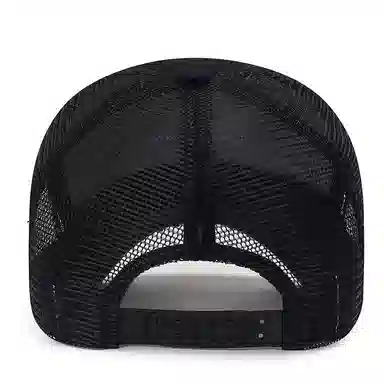 祎步康 时尚透气韩版潮百搭三明治户外休闲遮阳 涤纶 鸭舌帽 男女同款情侣款