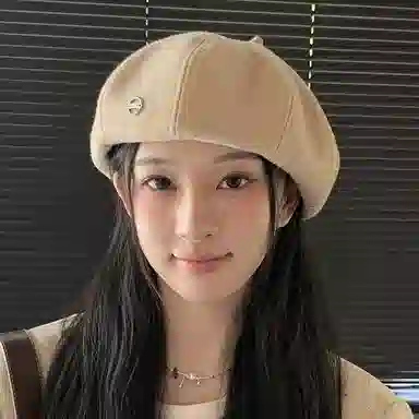 祎步康 韩版文艺百搭 涤棉 贝雷帽 女款