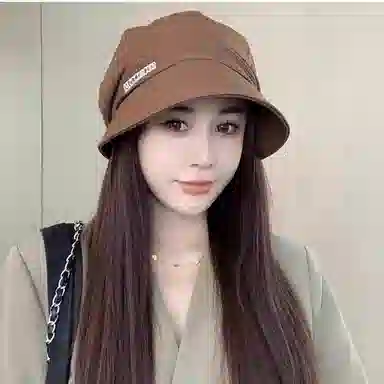 祎步康 韩式秋冬款八角帽纯色显脸小盆帽气质百搭帽 棉 贝雷帽 女款