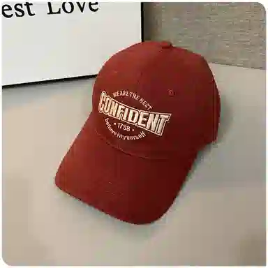 祎步康 半硬顶帽子百搭立体春夏韩版 棉 鸭舌帽 男女同款情侣款