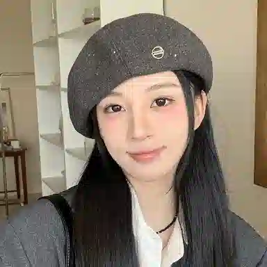 祎步康 韩版文艺百搭 涤棉 贝雷帽 女款