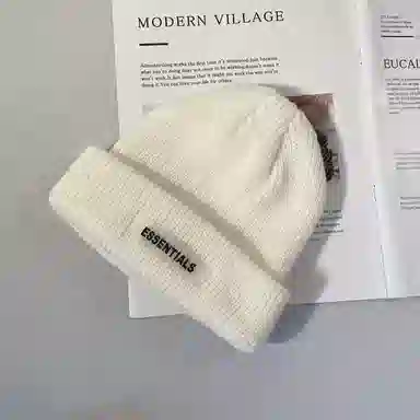 祎步康 韩版冷帽秋冬季保暖套头帽 街头针织瓜皮帽户外潮 腈纶 绒线帽 男女同款情侣款